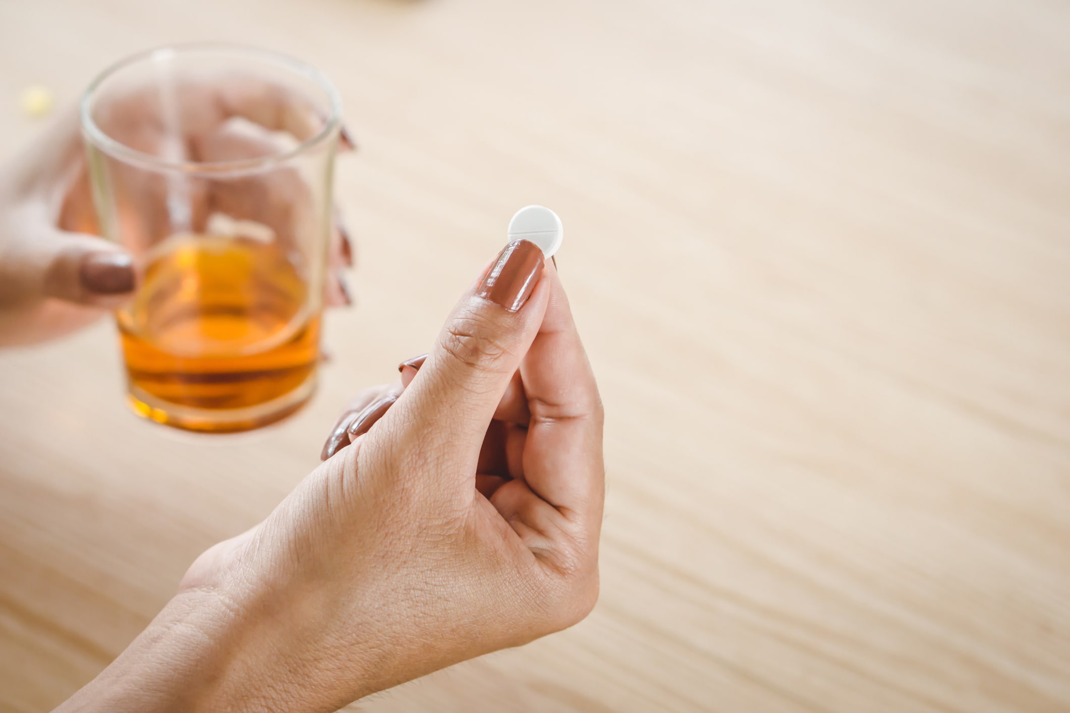 Łączenie alkoholu z lekami